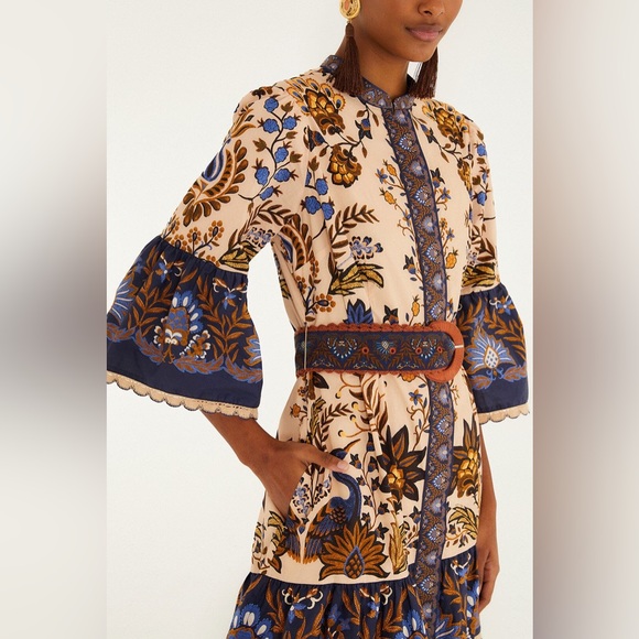 Farm Rio: Pink Marvelous Garden Organic
Cotton Mini Dress - Picture 3 of 10